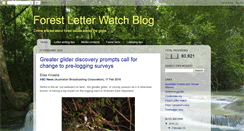 Desktop Screenshot of forestletterwatch.org